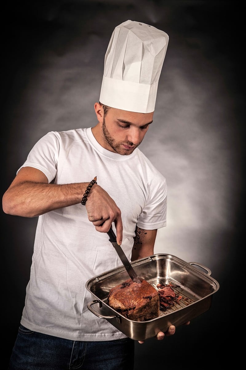 Chef cooking